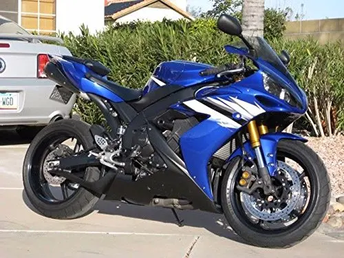 

Blue w/ Matte Black Complete Fairing Bodywork Injection for 2004-2006 Yamaha R1