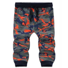 Большие размеры L, xxl, 4xl, 5xl, 6xl, 7xl, 8xl, хлопковые шорты с эластичной резинкой на талии, короткие мужские пляжные камуфляжные шорты, хип-хоп