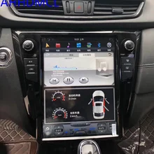 Автомобильный ПК коврик Tesla стиль мультимедийный плеер Android 7,1 gps для Nissan X-Trail 2013 Qashqai Авто A/C