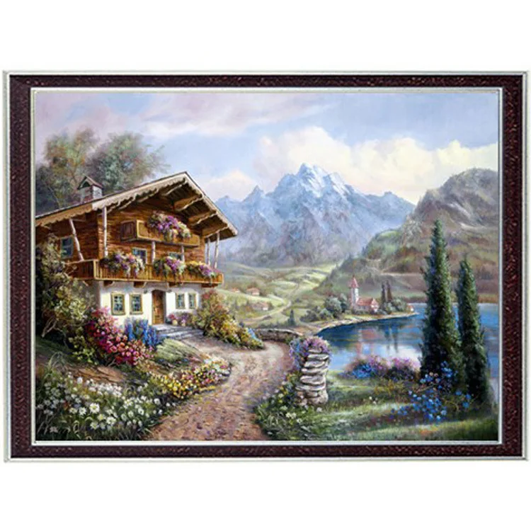 Compra cabaña de madera de decoración online al por ...