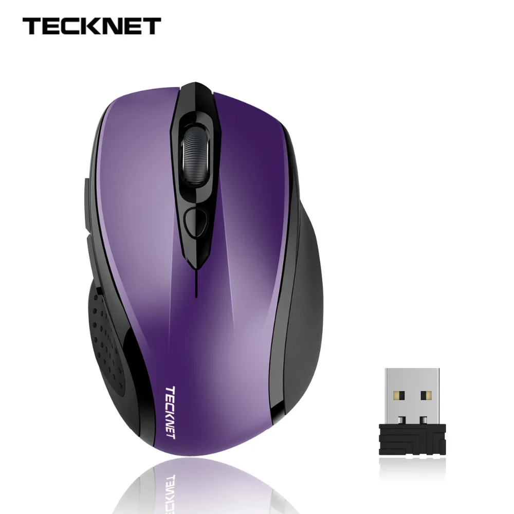 

TeckNet 2.4Ghz Wireless Mobile Optical Mouse with 18-Month Battery Life