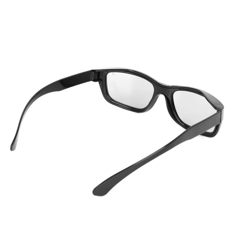 1 шт. круглые поляризованные Пассивные 3D очки стерео черные для 3D ТВ Real D IMAX кинотеатры 10166