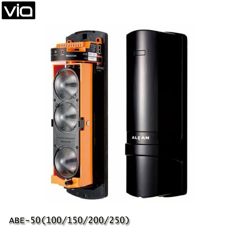 

VIA ABE-50(100/150/200/250) Photoelectric 3 Beams Detector Active Infrared Detector Outdoor 150m/ Indoor 450m