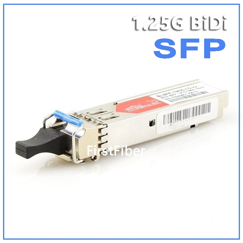 [BiDi SFP] 1550 Гбит/с 1490 nmTX/1,25 nmRX BiDi SFP 80 км трансивер
