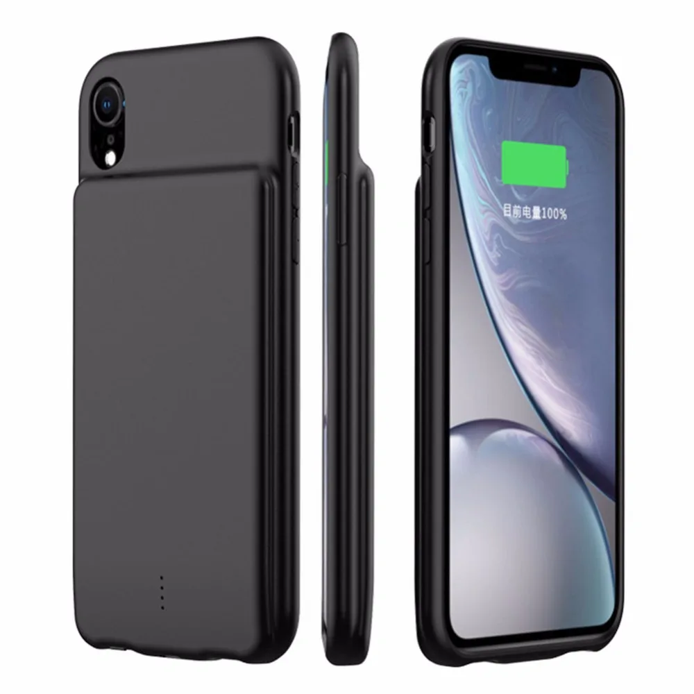 

2019 For Iphone XR Battery Case 5000 Mah Smart Audio Output XR Battery Charger Cover Power Bank For Iphone XR