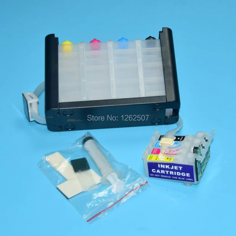 Europa T34xl Sistema Ciss com Chip Arc para Epson Workforce Pro Wf3720 Wf-3725 wf 3720 3725 T3471-t3474 Impressora - Imagem 5