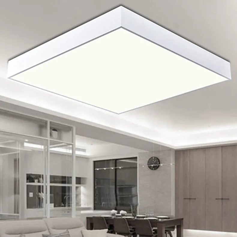 Modern minimalist bedroom living room lamp LED ceiling rectangular aisle corridor balcony Ceiling light 110-240V | Лампы и освещение