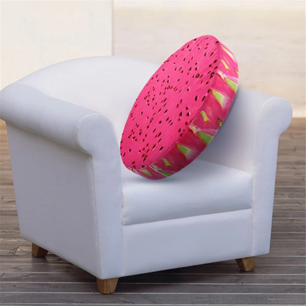 Милый творческий 3D Лето фрукты PP Хлопок Офис Подушка на спинку стула диван Пледы Подушки Детские Мягкие декоративные