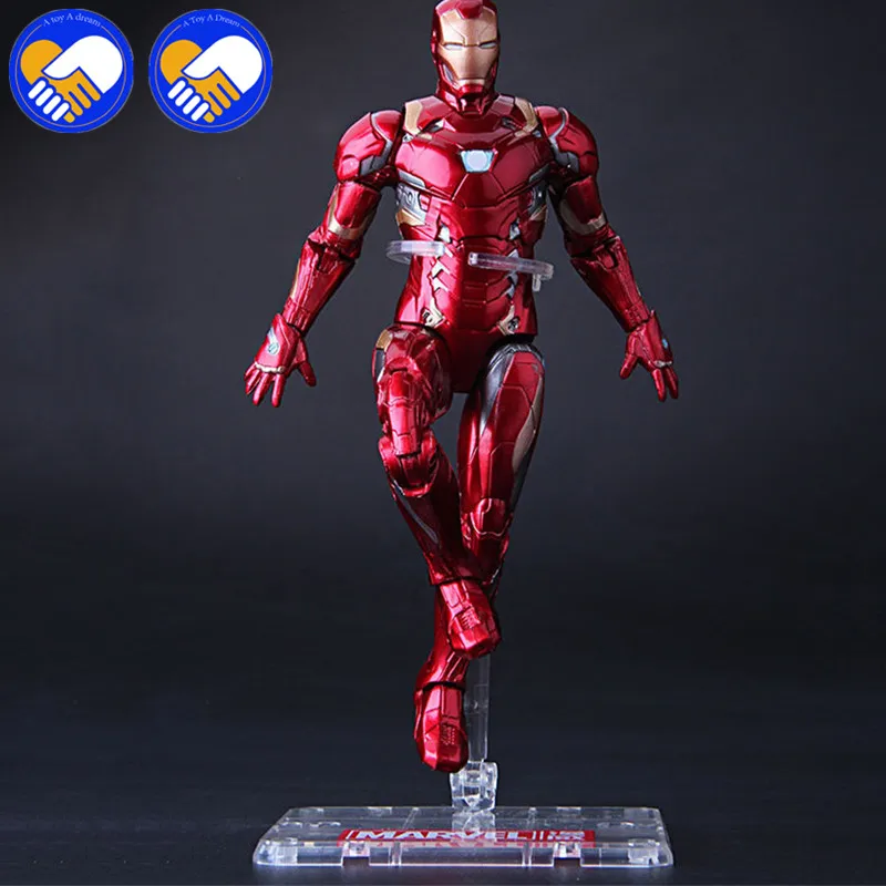 Marvels Avengers 3 Infinity War Hulks Iron Man Spiderman Captain America Antman Falcon Black Panther PVC Action Figure Kids Toys