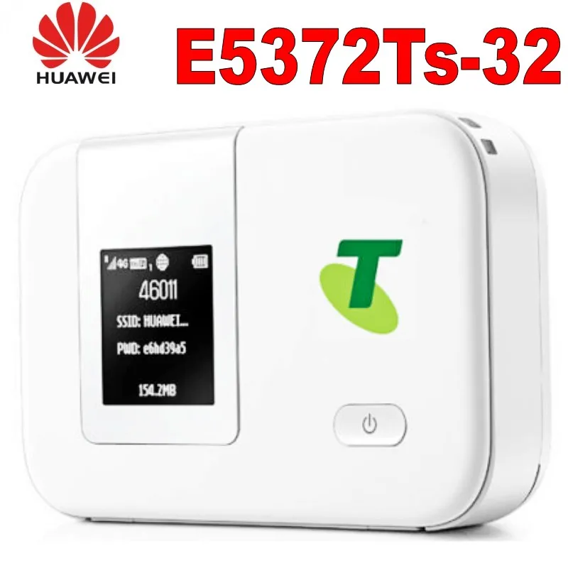 

Unlocked Huawei E5372T E5372TS-32 150M 4G LTE FDD Mobile Router plus with 2pcs 4g antenna