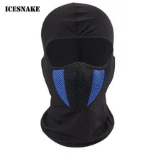 ICESNAKE Балаклава мото мотоциклетная маска для защиты лица тактическая велосипедная Лыжная армейский шлем Защита полная лицевая маска