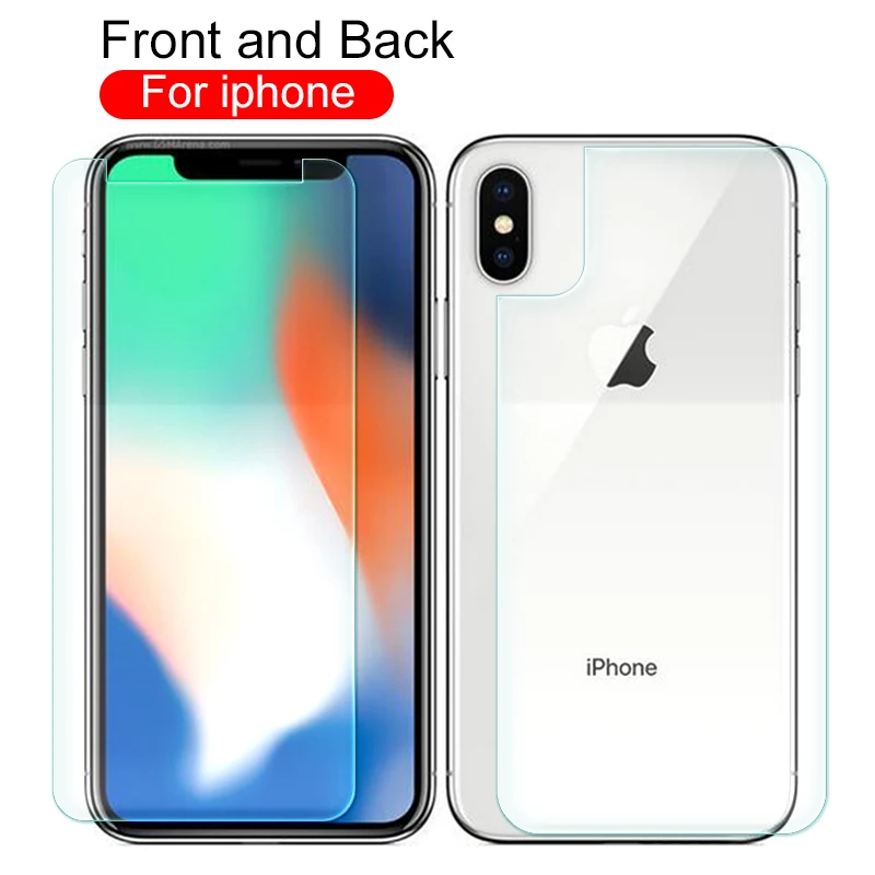 Защитное стекло закаленное для iphone 4/5/6/7/8 plus/X/XS Max/XR/10|Защитные стёкла и плёнки| |