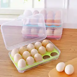 15 ячеек яйцо Портативный холодильник свежий Box Контейнер Для Хранения Чехол Wild коробка для хранения многофункциональный яиц четкими Кухня