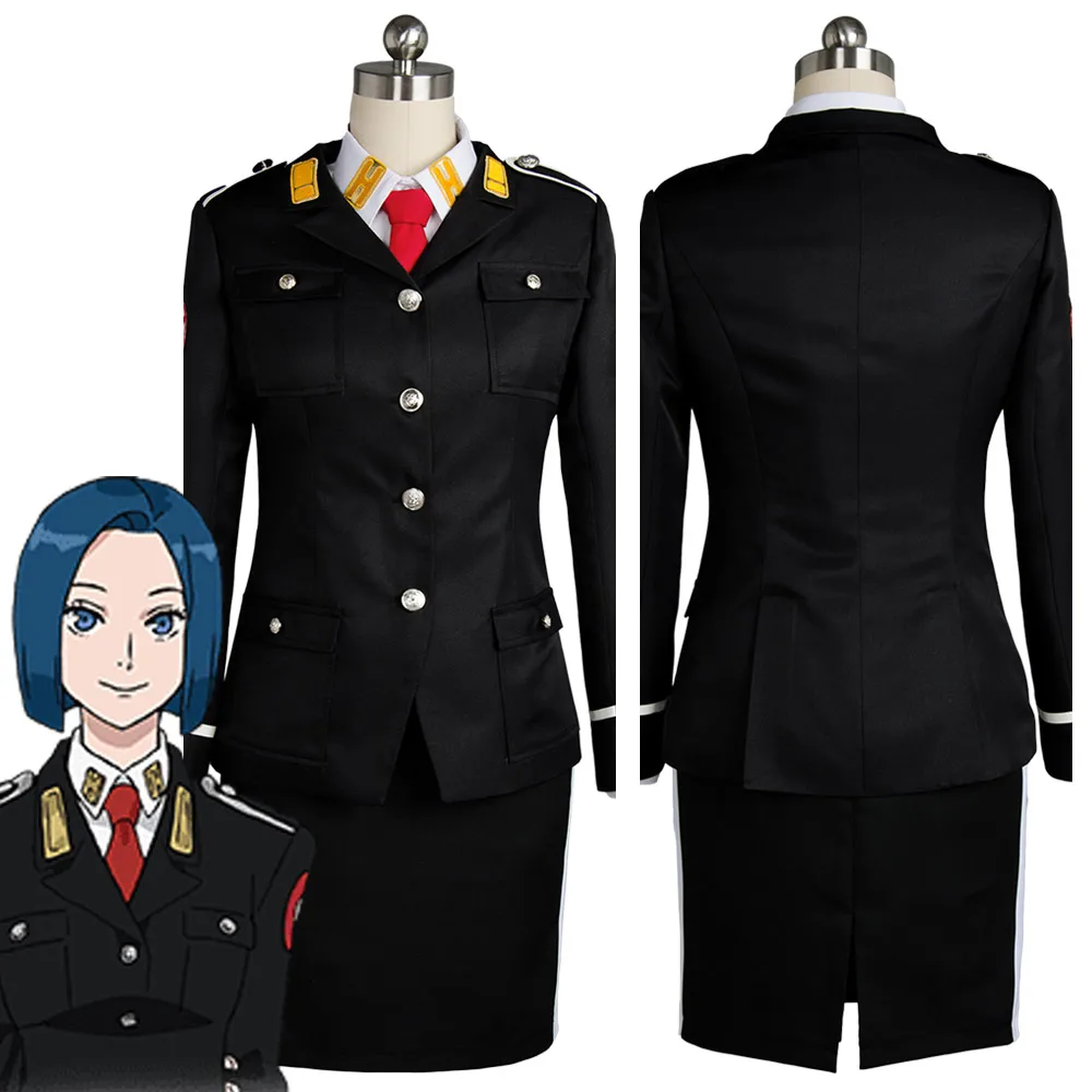 Костюм для косплея ACCA: 13-ку кансатсу-ка мозу/Керри костюм платье униформы