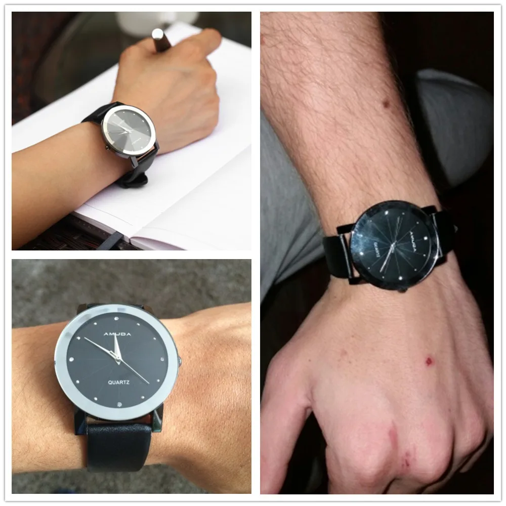 Fashion-Men-Casual-Watch-Diamond-Crystal-Silver-Case-Elegant-Unisex-Quartz-Watch-Women-Simple-Black-Leather (1)