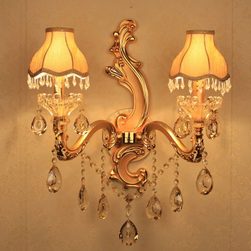 LED Mirror Wall lamp Modern Luxurious Crystal Wall Lamp Chrome Aisle Hallway Wall Sconces Bedroom Bathroom Light Lustre sconce LED Mirror Wall lamp Modern Luxurious Crystal Wall Lamp Chrome Aisle Hallway Wall Sconces Bedroom Bathroom Light Lustre sconce