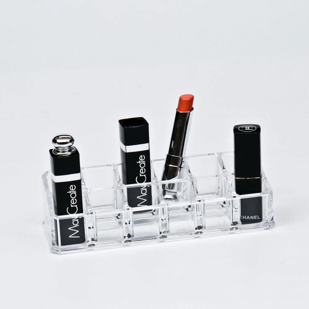 

12 Grid Acrylic Makeup Organizer Storage Box Cosmetic Box Lipstick Jewelry Box Case Holder Display Stand make up organizer