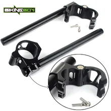 BIKINGBOY из алюминиевого сплава 45 мм 7/" разделенный зажим Ons Ручка для Honda CBR600RR 2003 2004 CBR900RR 1993 1994 1995 1996 1997 1998 1999