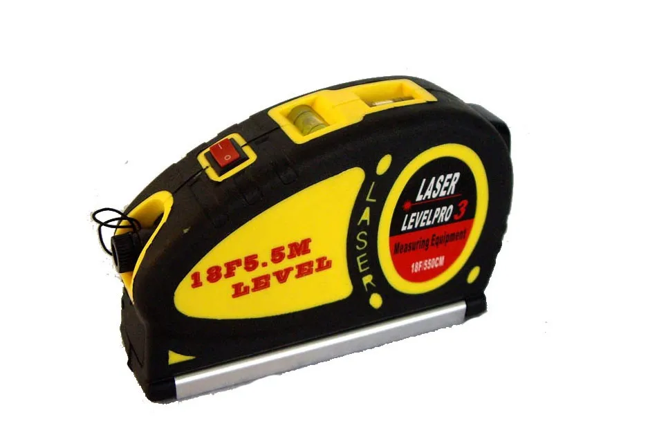 18F/550 см Лазерная линейка лазерный уровень желтые оптические инструменты измерительное оборудование
