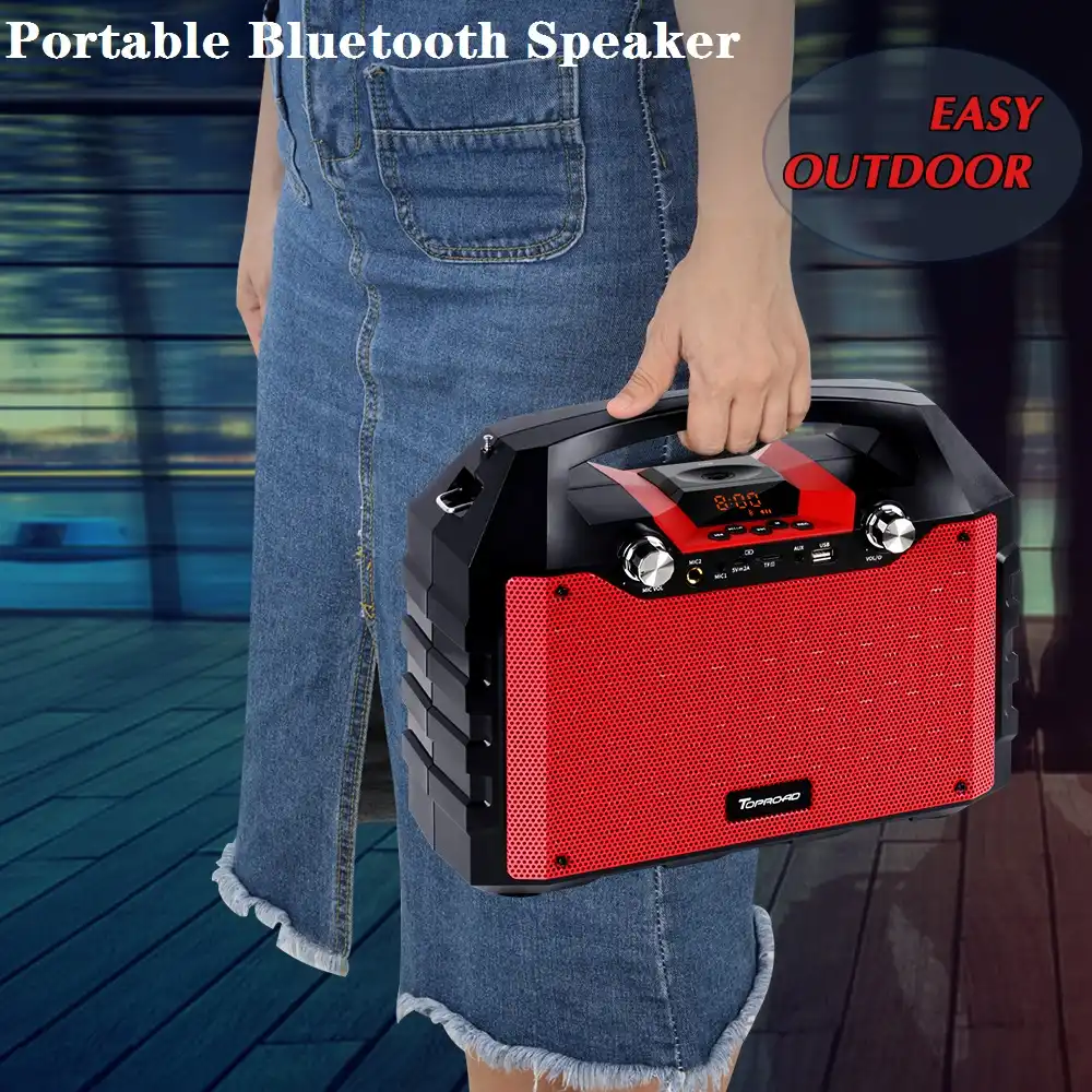 toproad big power bluetooth speaker