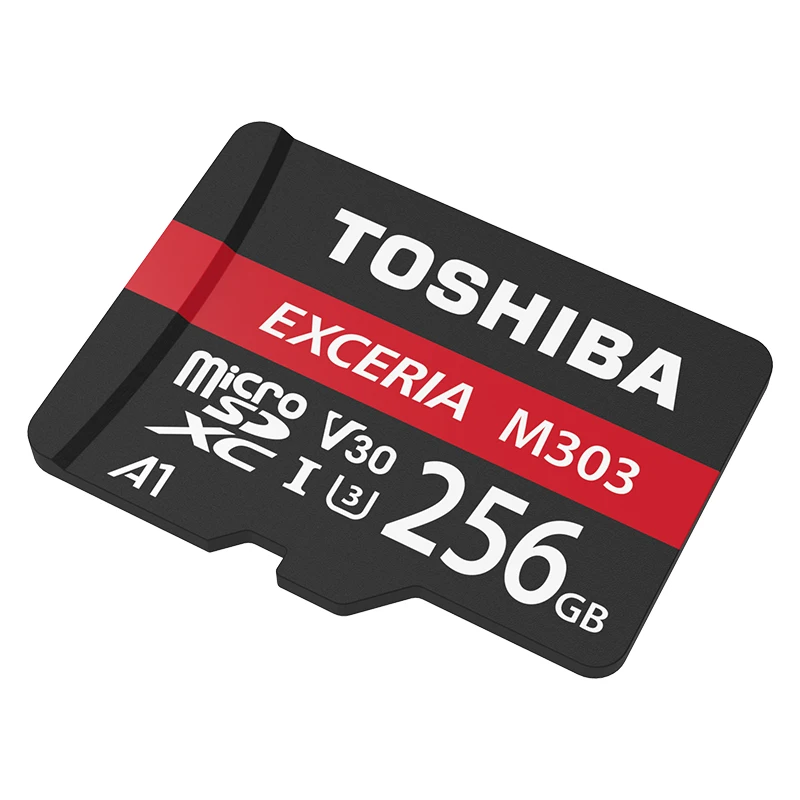 TOSHIBA M303 карта Micro SD, карта памяти, 64 ГБ 128 256 GB MicroSD Max 98 м/с MicroSDXC V30 UHS-I U3 A1 TF карта относится к 4 K HD видео