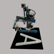 SCARA M0 ARM 3D pinter Металл Портативный Настольный робот рука 3D pinter большой размер печати/в сборе