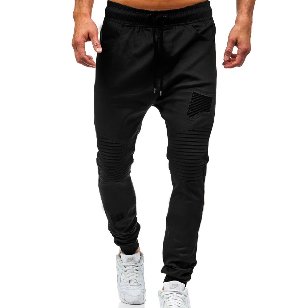 Уличная одежда для мужчин s Joggers, Брендовые мужские брюки, мужские брюки, повседневные камуфляжные штаны с отстрочкой, штаны для хип-хопа, спортивные штаны для бега цвета хаки