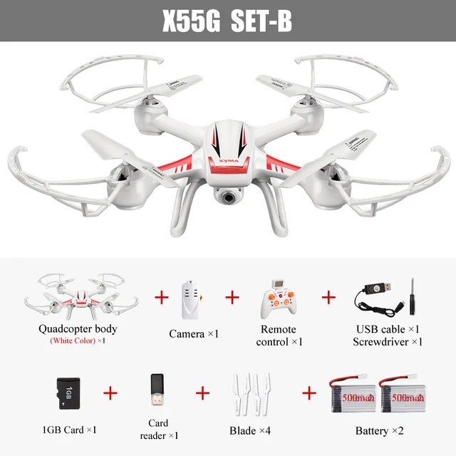 Original Syma X55 X55c X55g 2 4g 4ch 6 Axis Remote Control Quadcopter Drone With Hd Camera Dron Rc Uav Control Weather Controlling Employeescontrol Training Aliexpress
