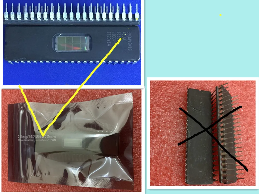 10pcs/lot M27C322-100F1 M27C322 27C322 IC CDIP ceramics quality