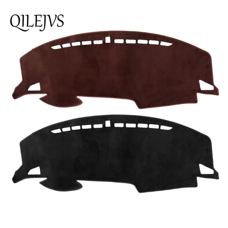 

Car Dashboard Carpet Mat Non-Slip Flannel Sun Shade Cover Pad For Honda Civic 10th Anti-Reflective Pure Color Decoration
