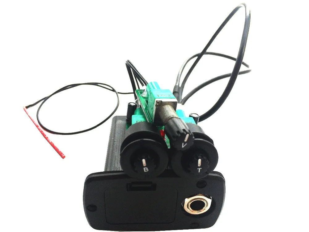 3 Bands Pickup with big battery box for Brand Tay guitar for acoustic