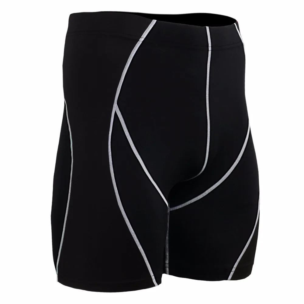 Men's Technical Compression Shorts Workout Gym MMA Fitness Crossfit