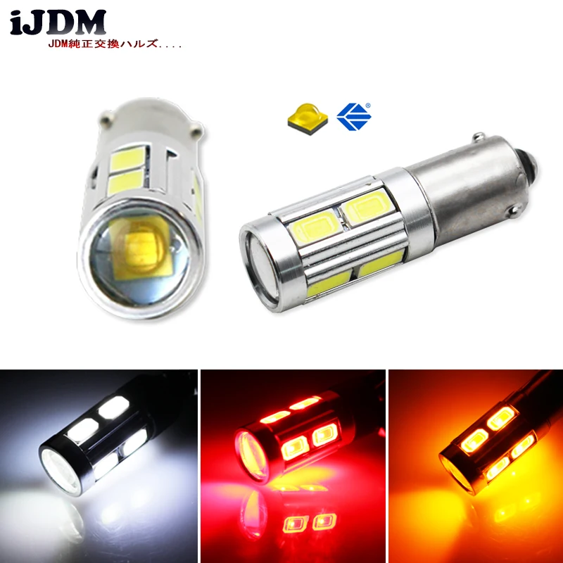 (2) ксеноновые лампы 360 градусов белого цвета 3 Вт CRE E W/8 SMD H21W BAY9s 120 degance сменные