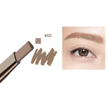 5 цветов 24 часа длительный анти-пот не выцветает вращающийся карандаш с щеткой для бровей лучшие продажи продуктов