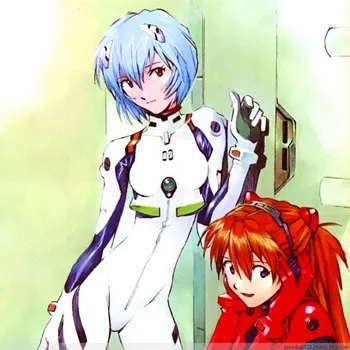 

Oct. Home Textile Neon Genesis Evangelion Anime Rei & Asuka 40*40CM Square Pillow Case Covers #25041