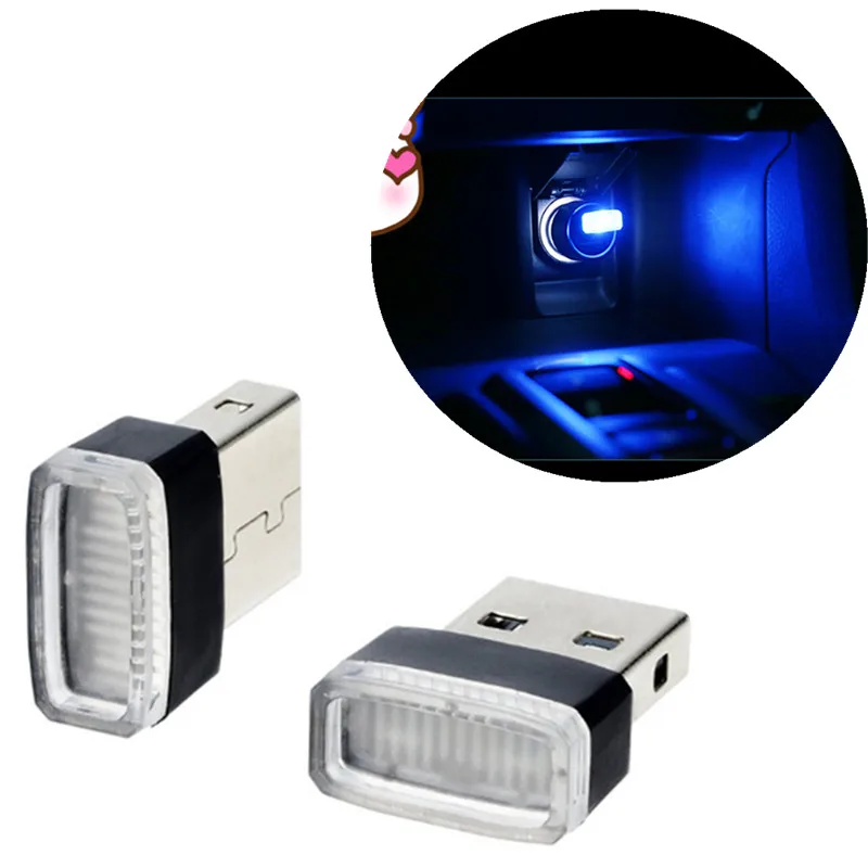 

Car-Styling USB LED Atmosphere Lights Decorative Lamp for Renault Koleos Clio Scenic Megane Duster Sandero Captur Twingo