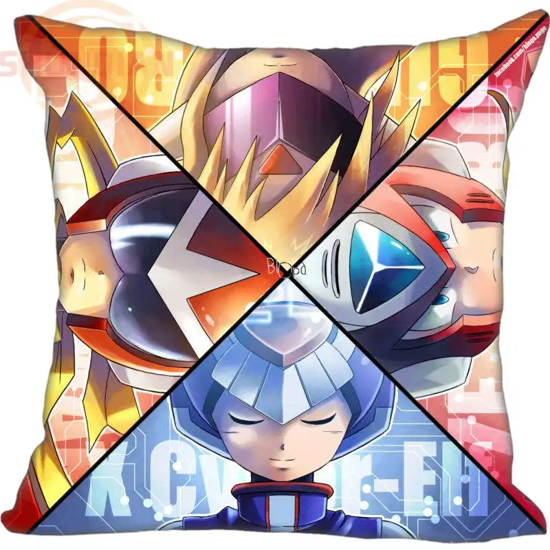 

New MegaMan Pillowcase Wedding Decorative Pillow Case Customize Gift For Pillow Cover 35X35cm,40X40cm(One Sides)