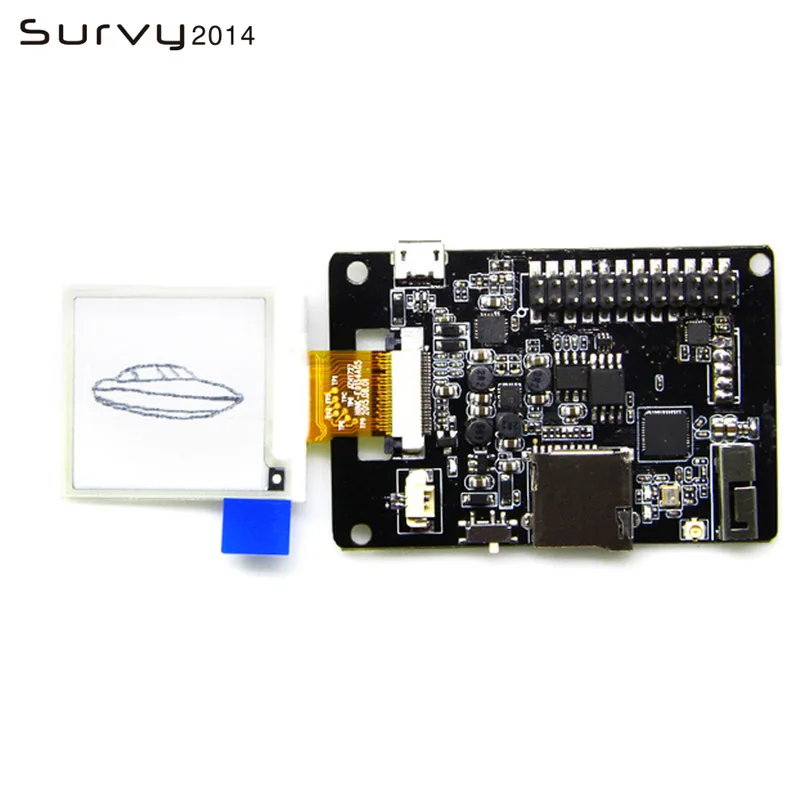 

TTGO T5 V1.0 Wifi + Bluetooth ESP-32 ESP32 1.54 ePaper SPEAKER Development