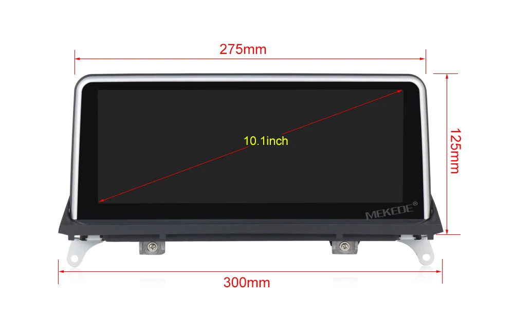 Clearance Mekede 6 core Android 8.1 car radio multimedia player for BMW X5 E70 X6 E71 2007-2013 Original CCC or CIC system ID7 ID6 EVO 15