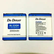 Battery BL53QH BL 53QH BL-53QH REPLACEMENT BATTERY FOR LG F160L P760 765 P880 F200S F200K L9 F160 VS930 battery replacement 3 7v 1800mah li ion batteries for lg optimus 4x hd p880 f160 2 pcs