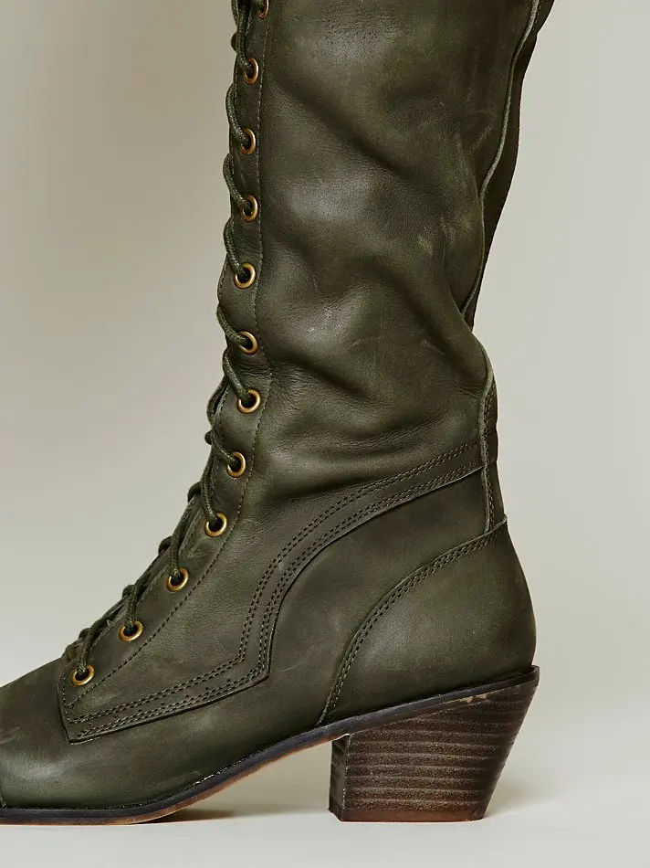 green cross boots for ladies