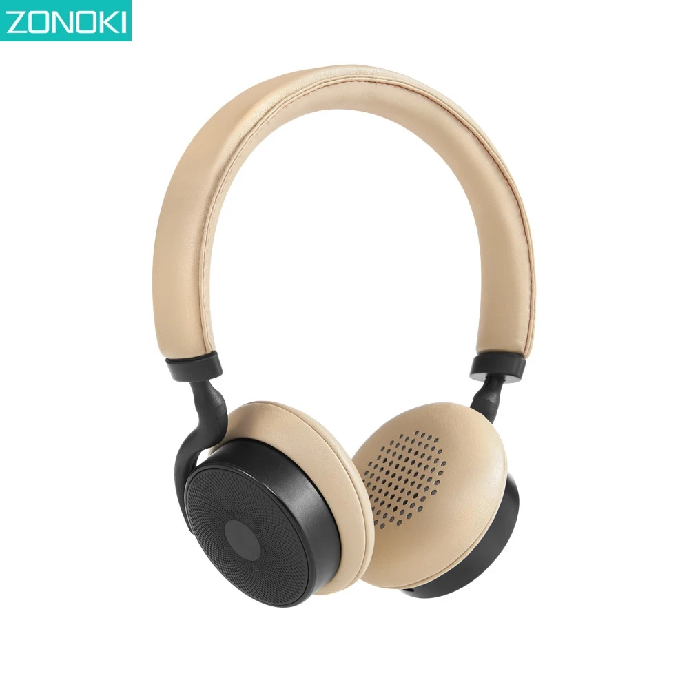

ZONOKI-BT1000 CVC NFC stereo headphones wireless Bluetooth headphones 4.1 headset over the Ear headphones top quality feb25