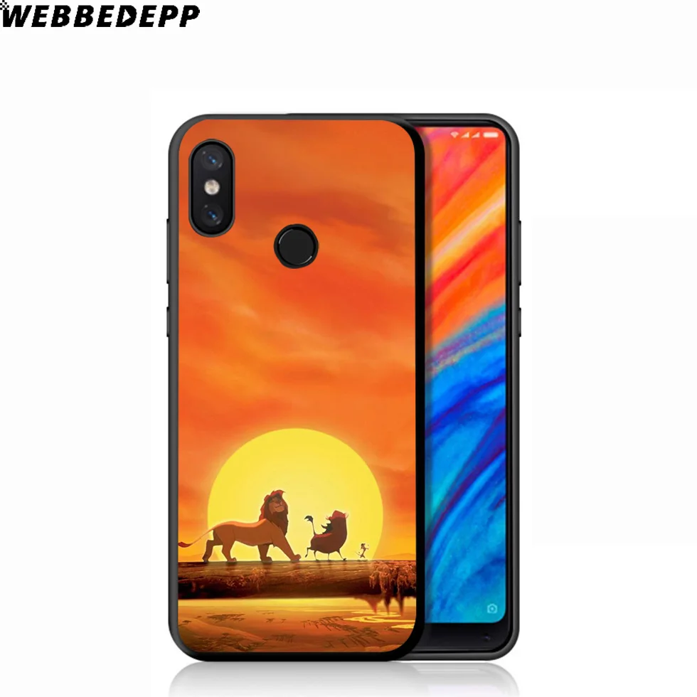 WEBBEDEPP «Король Лев», мягкий чехол для Xiaomi mi 9T 9 8 SE 6 A1 A2 A3 Lite mi A1 mi A2 mi A3 mi F1 макс 3 mi 8 CC9E CC9