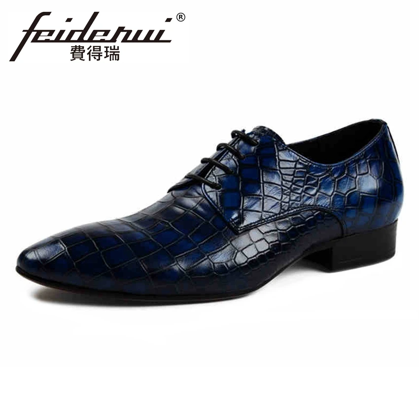 Туфли мужские классические из натуральной кожи с острым носком YMX264|shoes designer|shoes