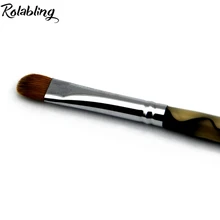 100% Kolinsky Sable French Brush 2 way Acrylic UV Gel Nail Art Builder Brush Pen Set nail art brush BEND nail dotting pen