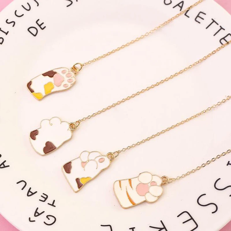 1 шт. Kawaii коготь металлическая Закладка милый Вишневый цвет закладки &quotКролик&quot