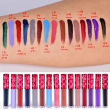 New Makeup Lip Gloss Matte Lipstick With Retail Waterproof Velvet Liquid Lips Nude Cashmere Cosmetics