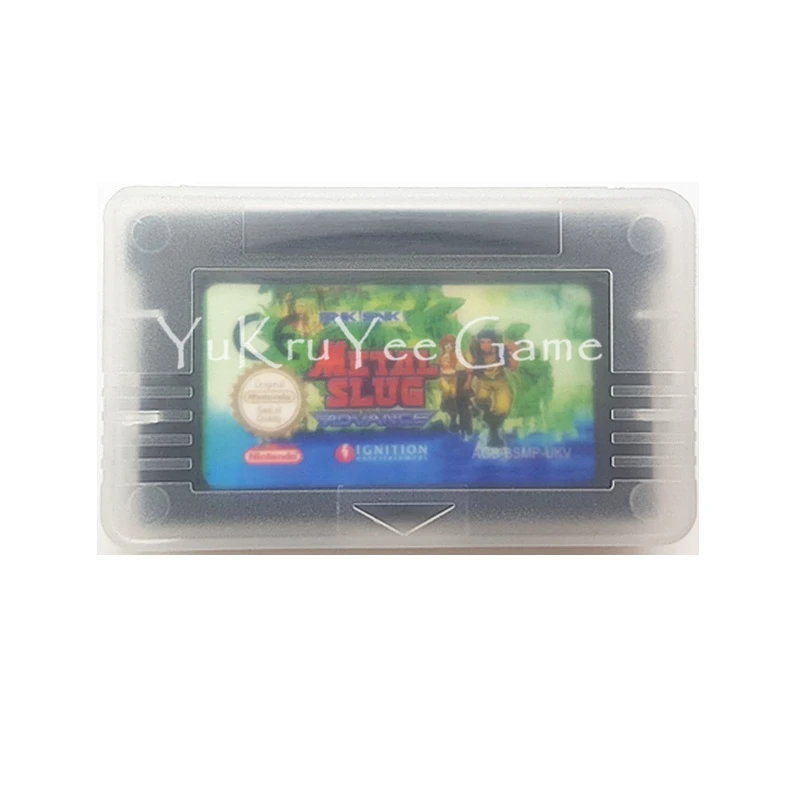 

Metal Slug Advance Video Game Cartridge Console Card for Handheld Console EU Label English Language Version