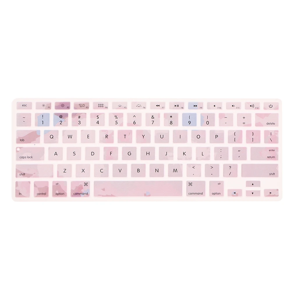 Keyboard Cover Skin Protector for Macbook Air Pro 13inch 15inch 17inch 1#