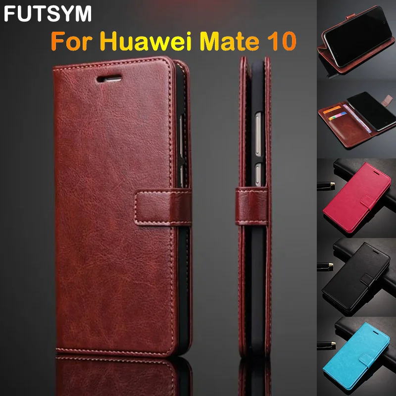 Кожа откидную крышку мобильного телефона Wholesalefor huawei Коврики 10 чехол Бумажник